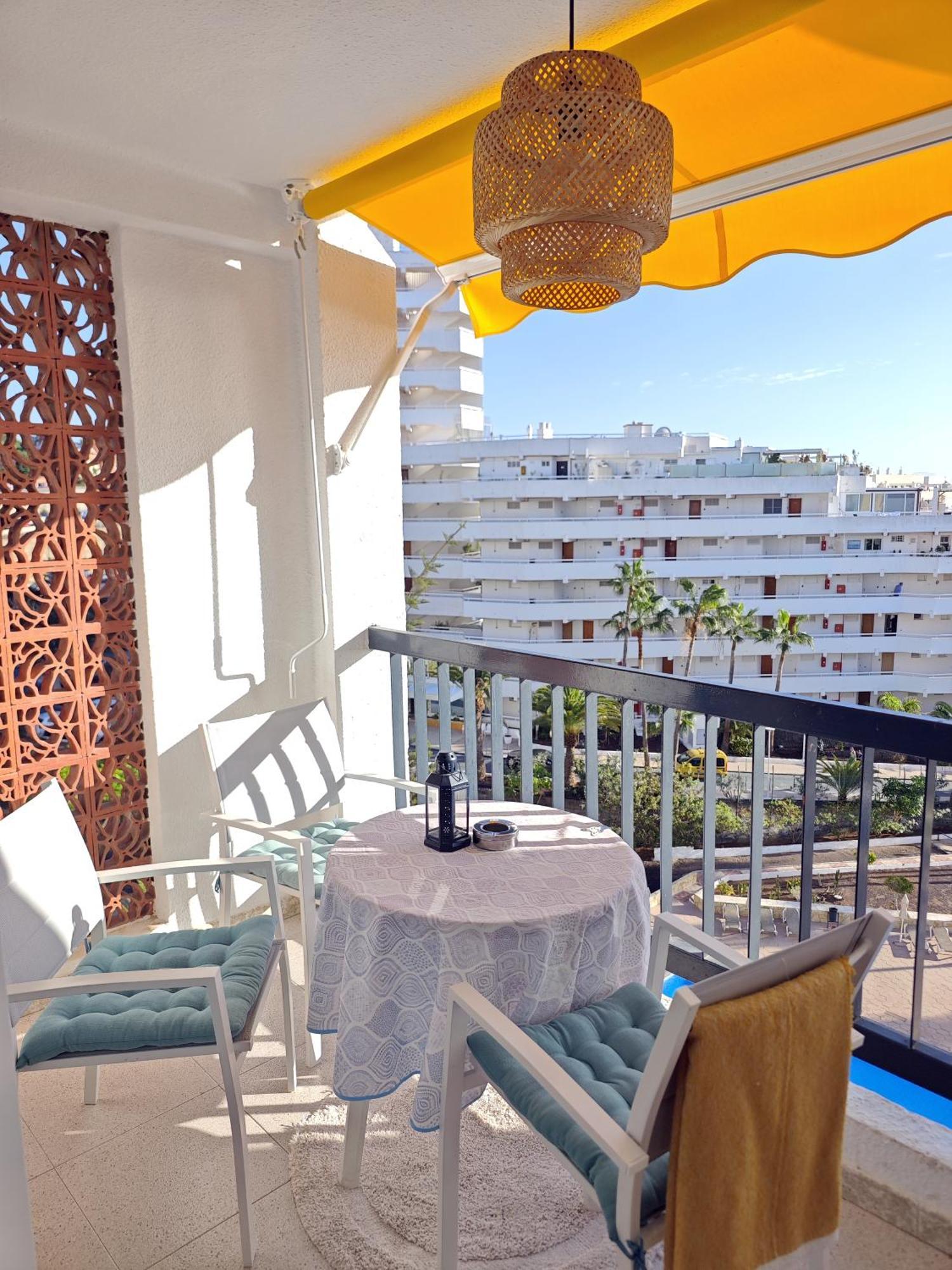 Blanco&Azul - Comfortable Ocean View Apartment Next To The Beach Плайя-де-лас-Амерікас Екстер'єр фото